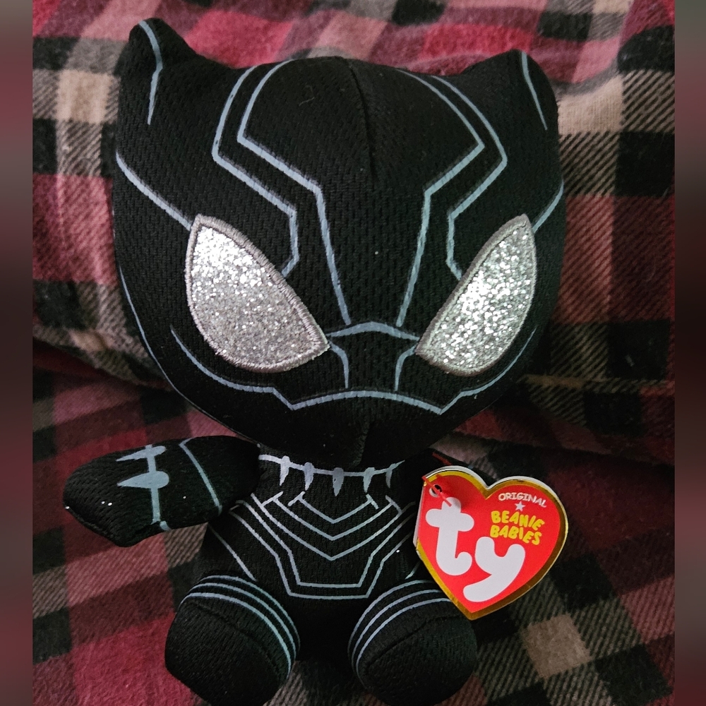 Ty Beanie Babies Marvel.Avengers Black Panther